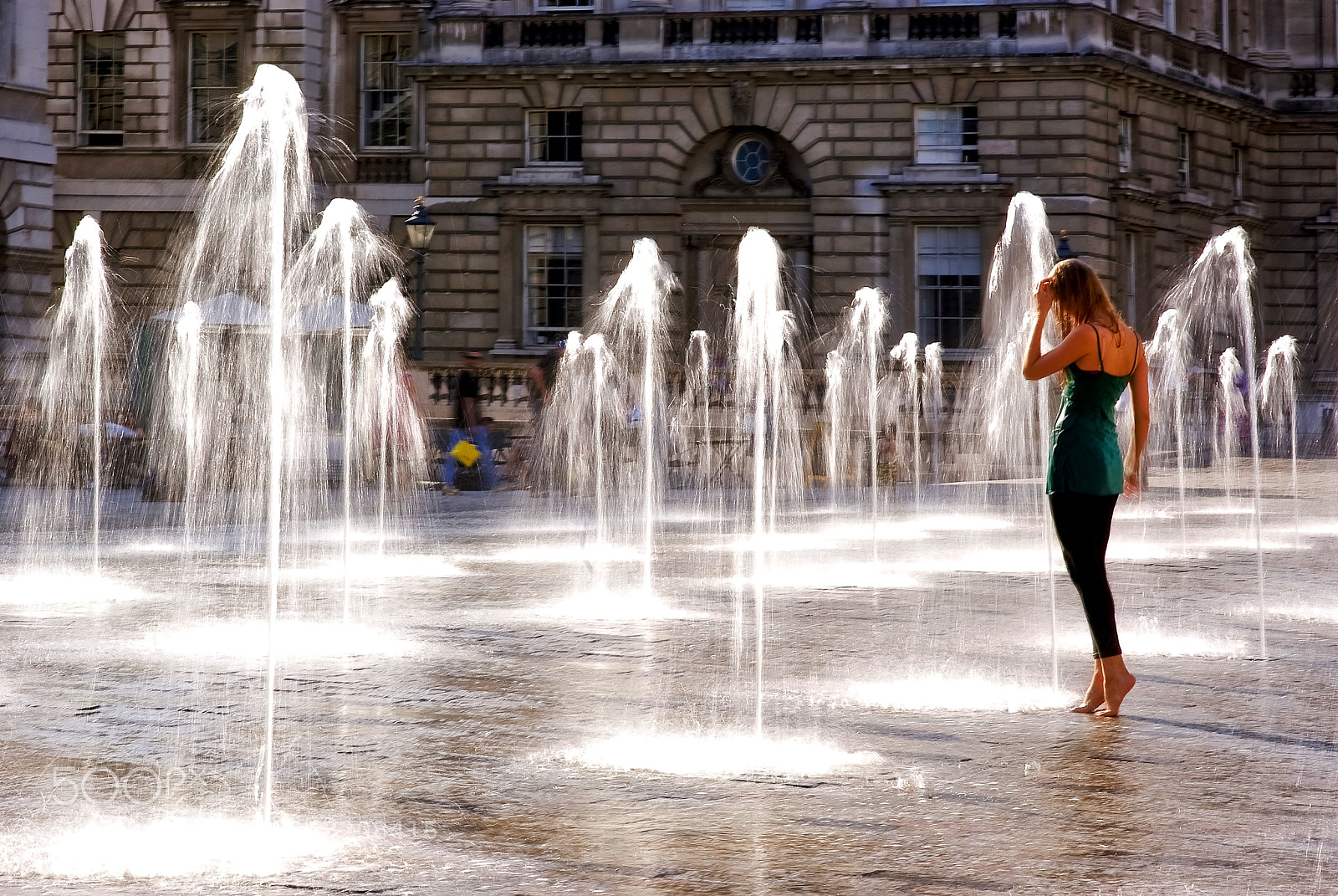 Pentax K10D sample photo. In the somerset house photography