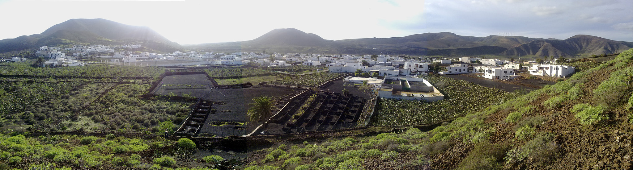 Nokia N85 sample photo. Guatiza panoramica photography