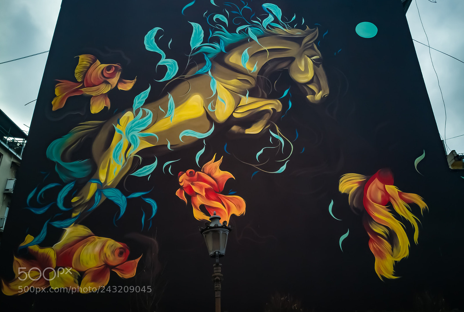 HUAWEI Mate 10 sample photo. Street art photography