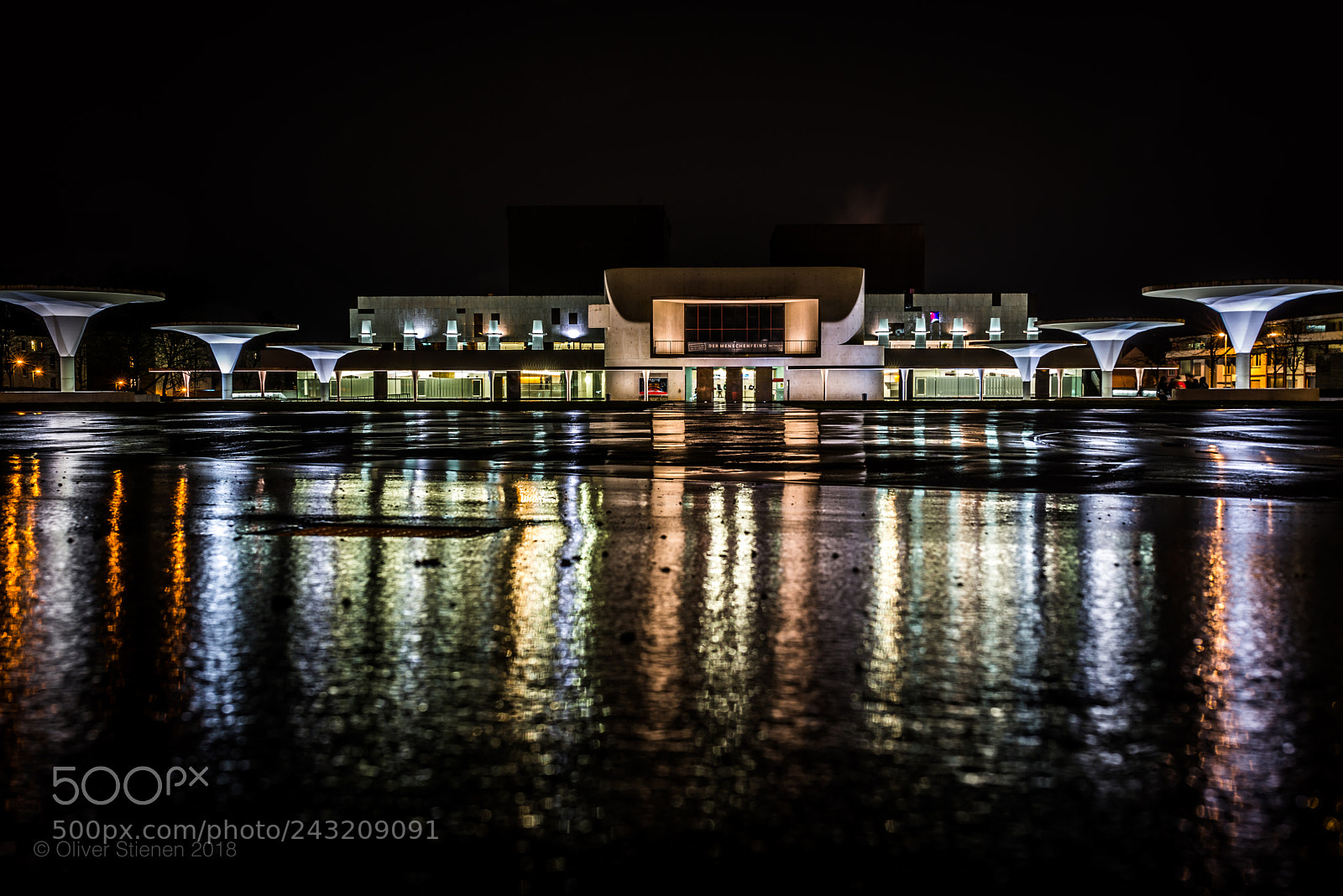 Nikon D800 sample photo. Staatstheater darmstadt photography