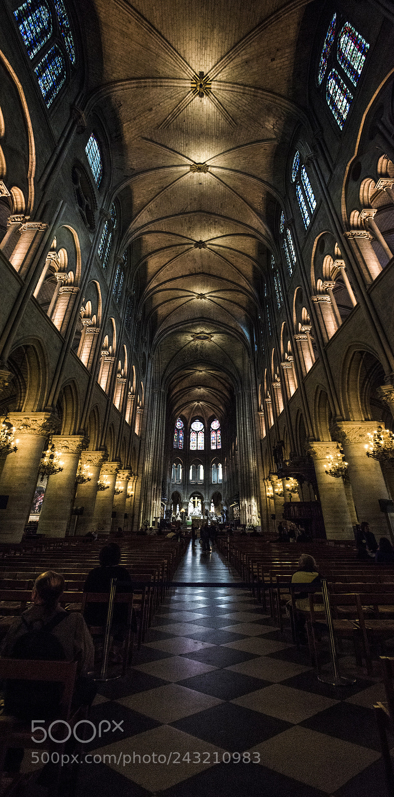 Nikon D800 sample photo. Paris church photography