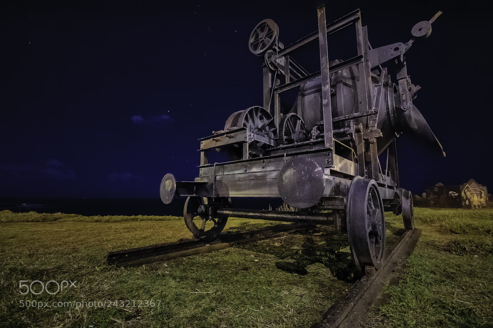 Nikon D90 sample photo. Plinthed wagon photography