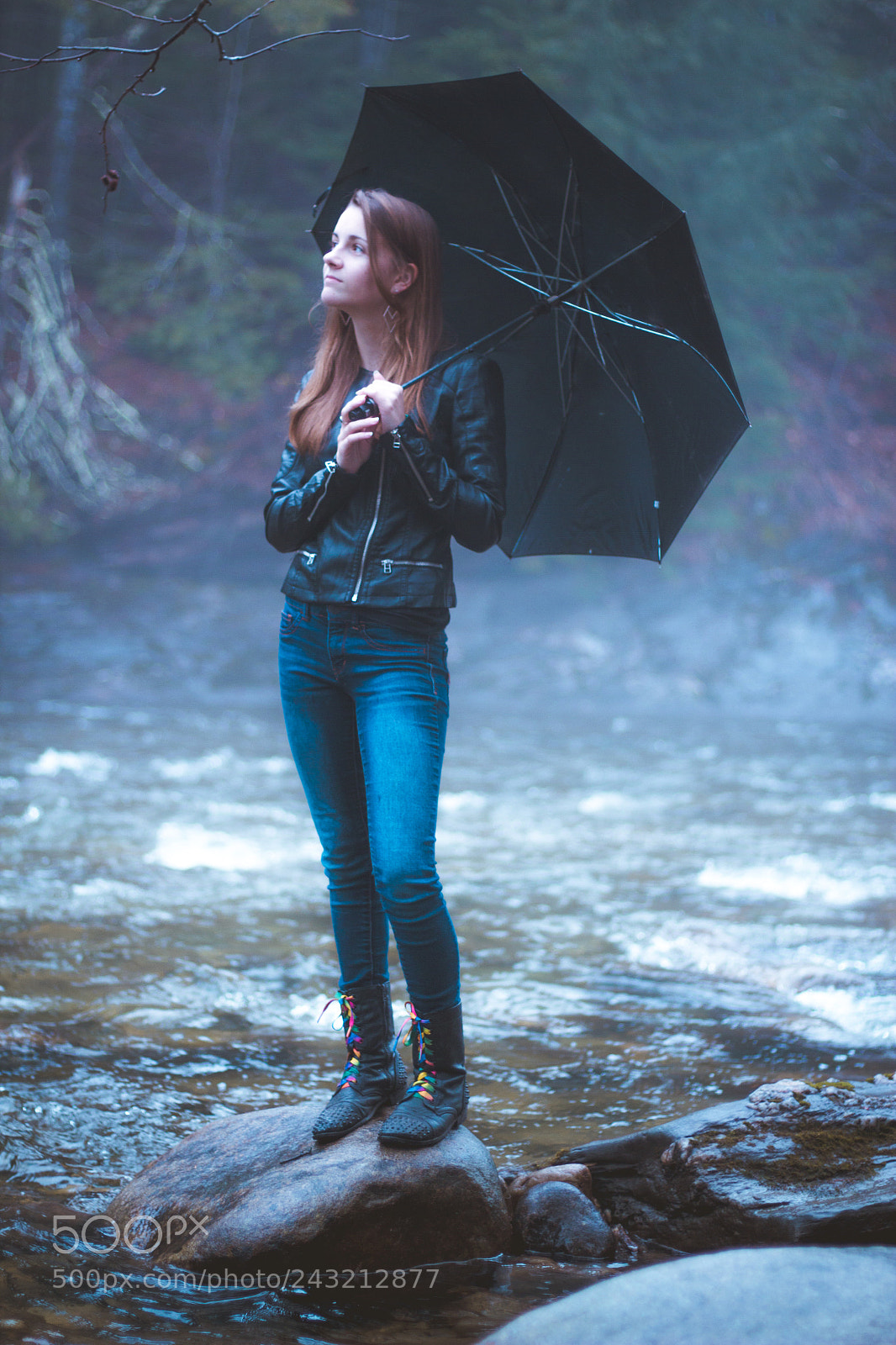 Canon EOS 550D (EOS Rebel T2i / EOS Kiss X4) sample photo. Rainy river photography