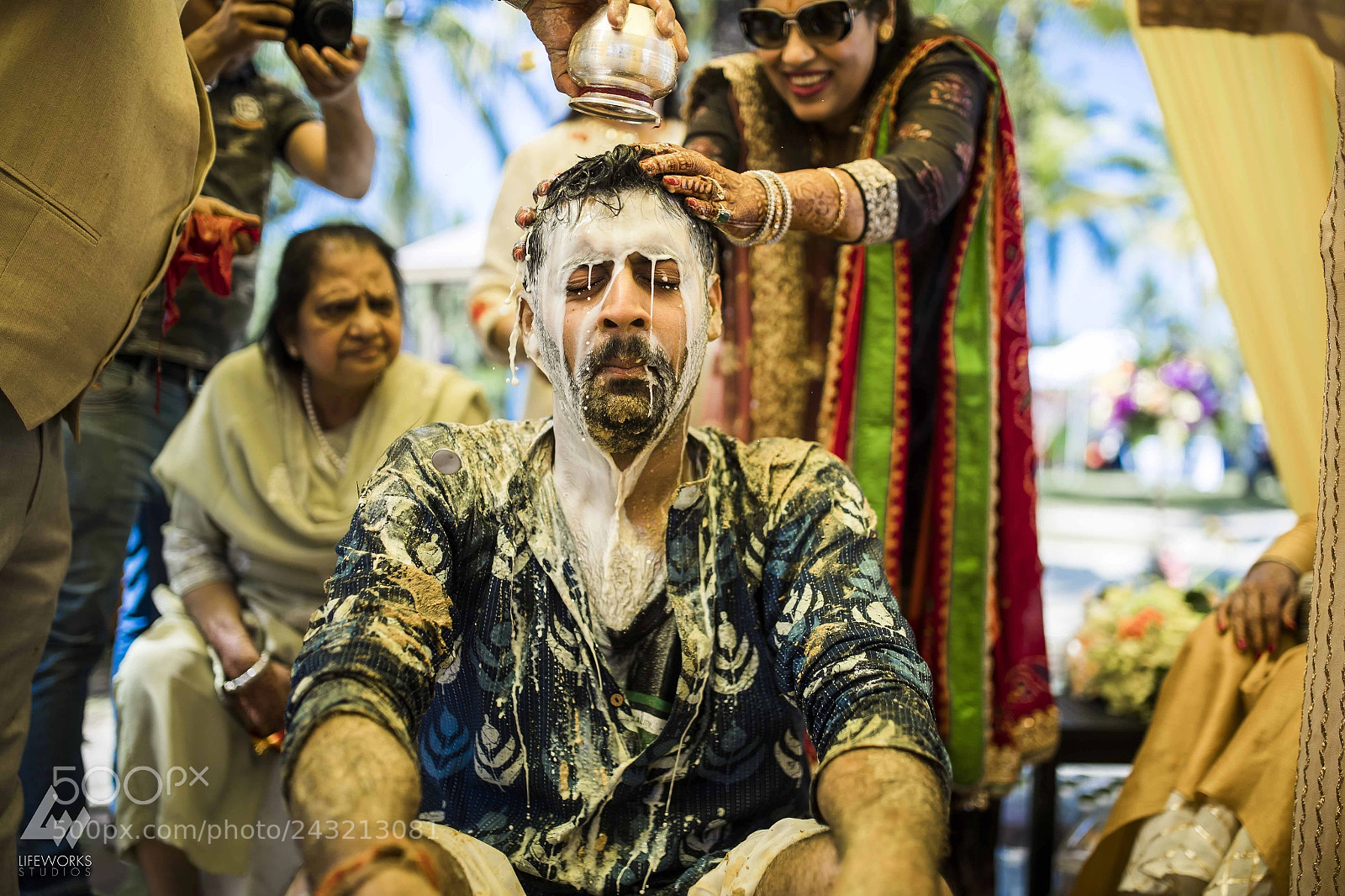 Canon EOS-1D X Mark II sample photo. Haldi ceremony photography