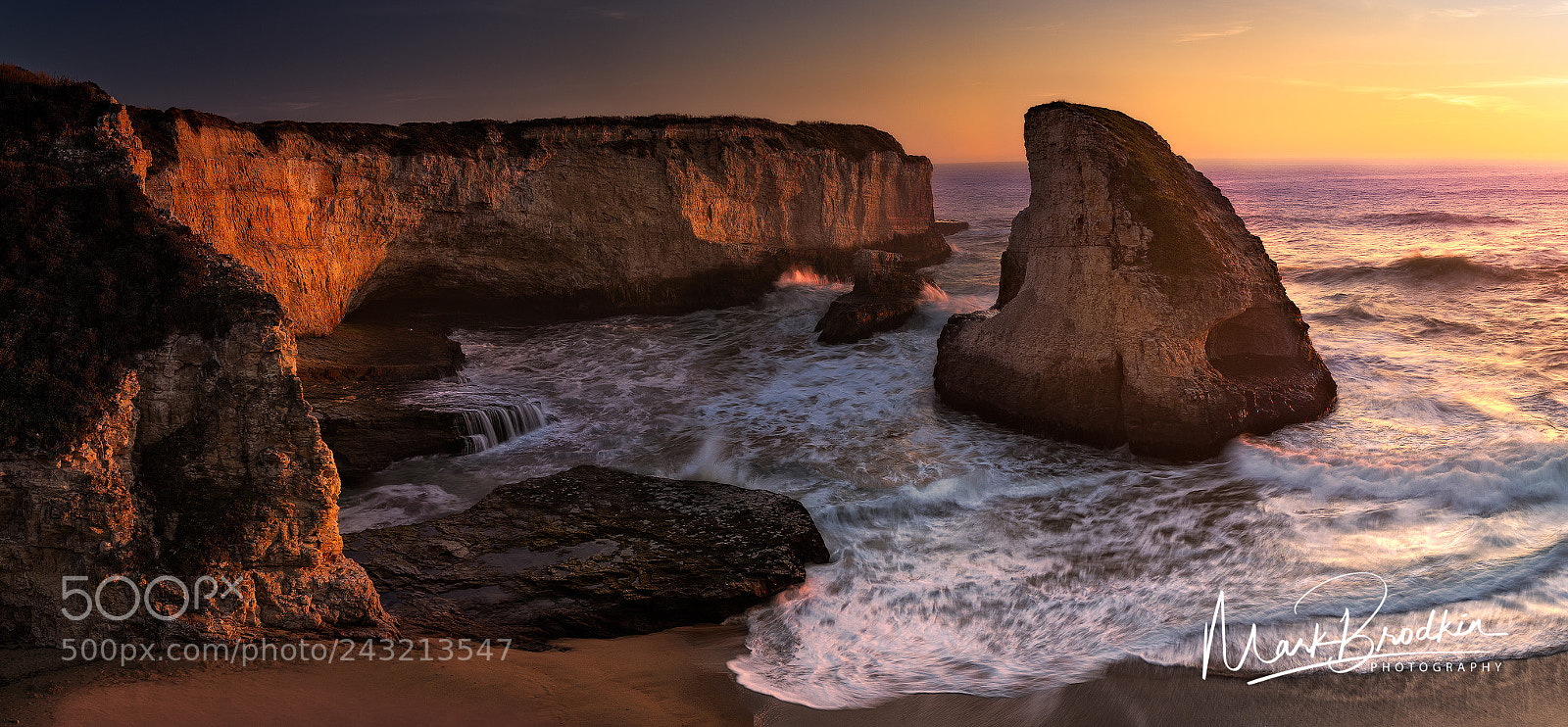 Nikon D850 sample photo. Shark fin cove photography
