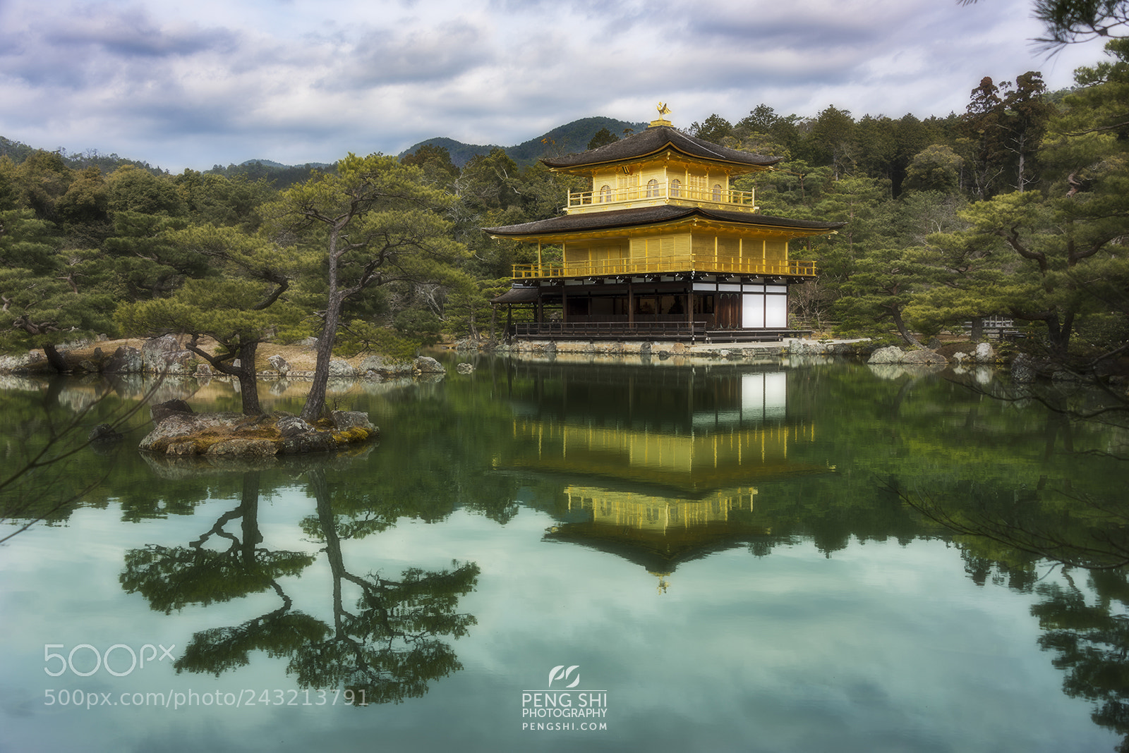 Nikon D810 sample photo. Kyoto gold photography