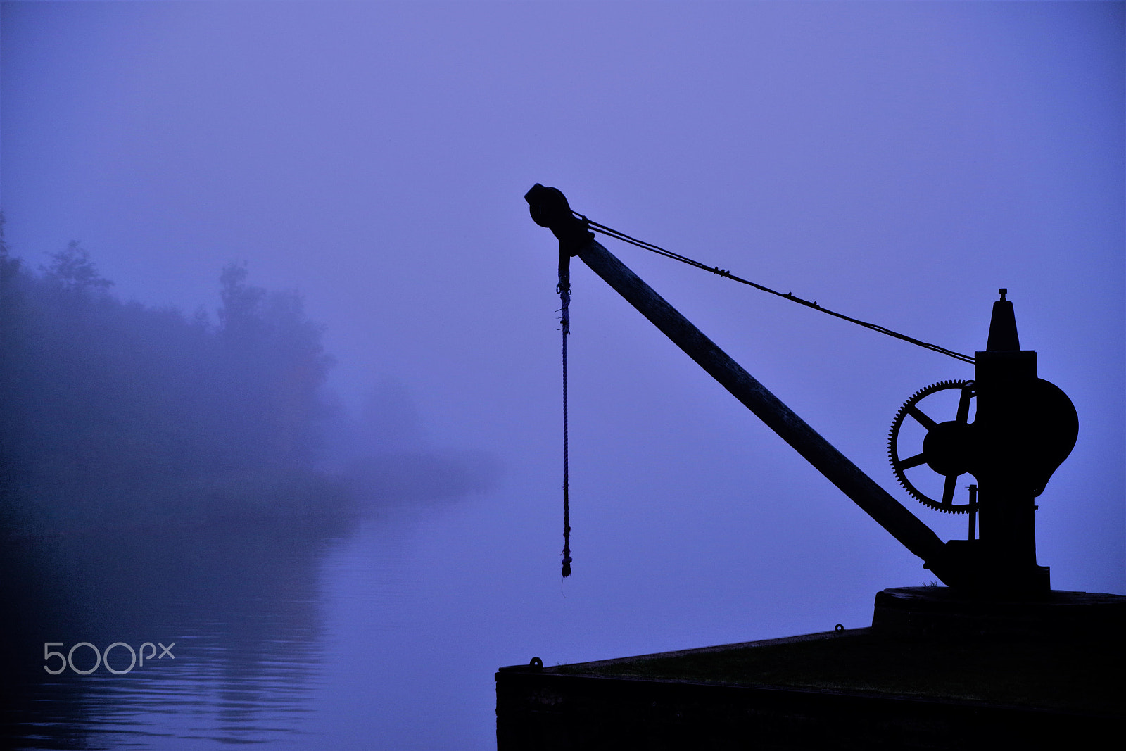 Pentax K-1 sample photo. Who's afraid of the fog photography