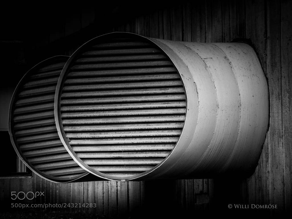 Olympus OM-D E-M1 Mark II sample photo. Ventilation pipes photography