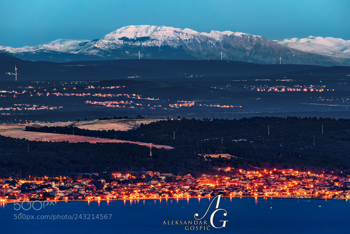 Nikon D850 sample photo. Adriatic meets dinaric alps photography