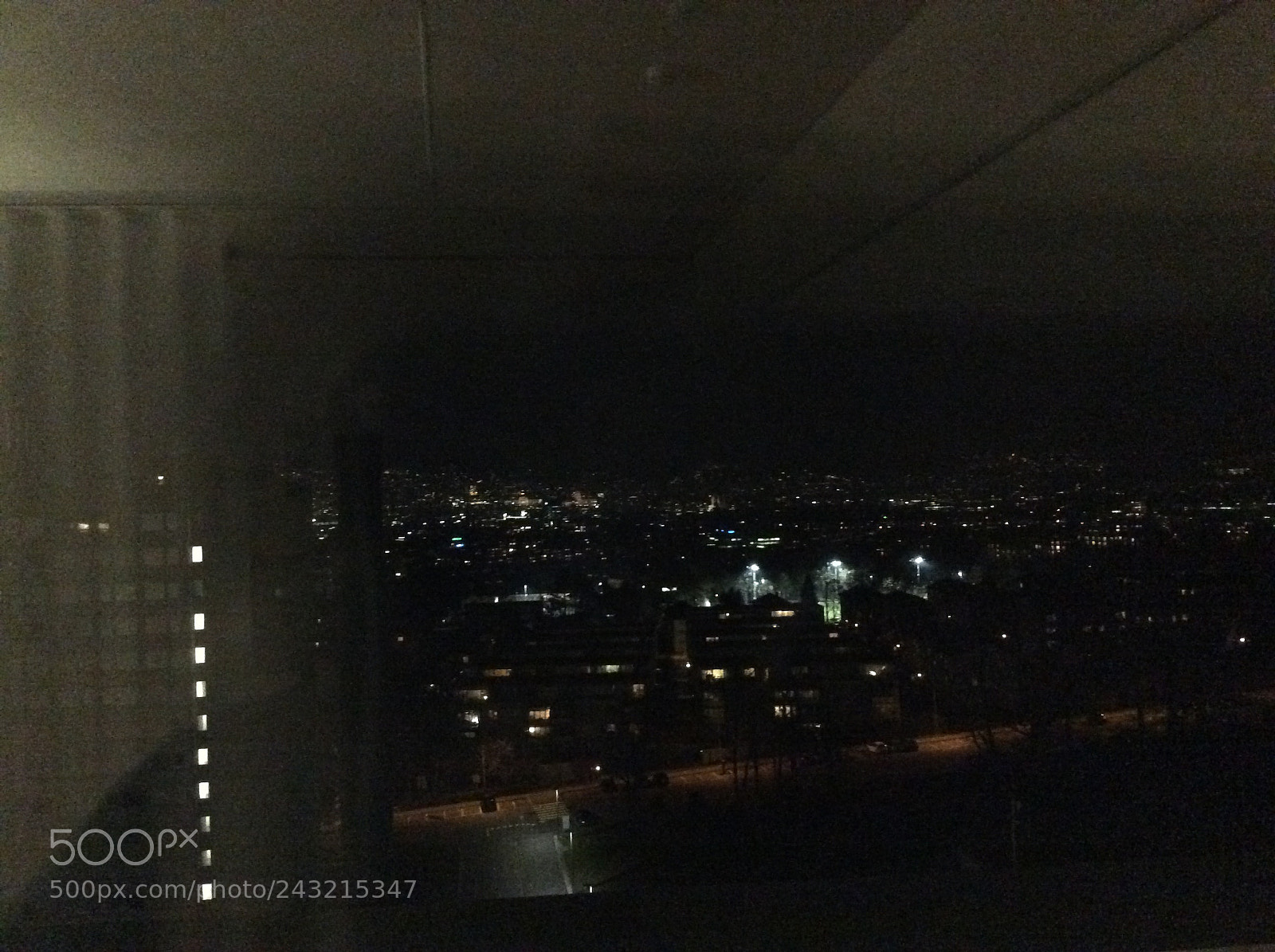Apple iPad Air sample photo. Zurich by night photography