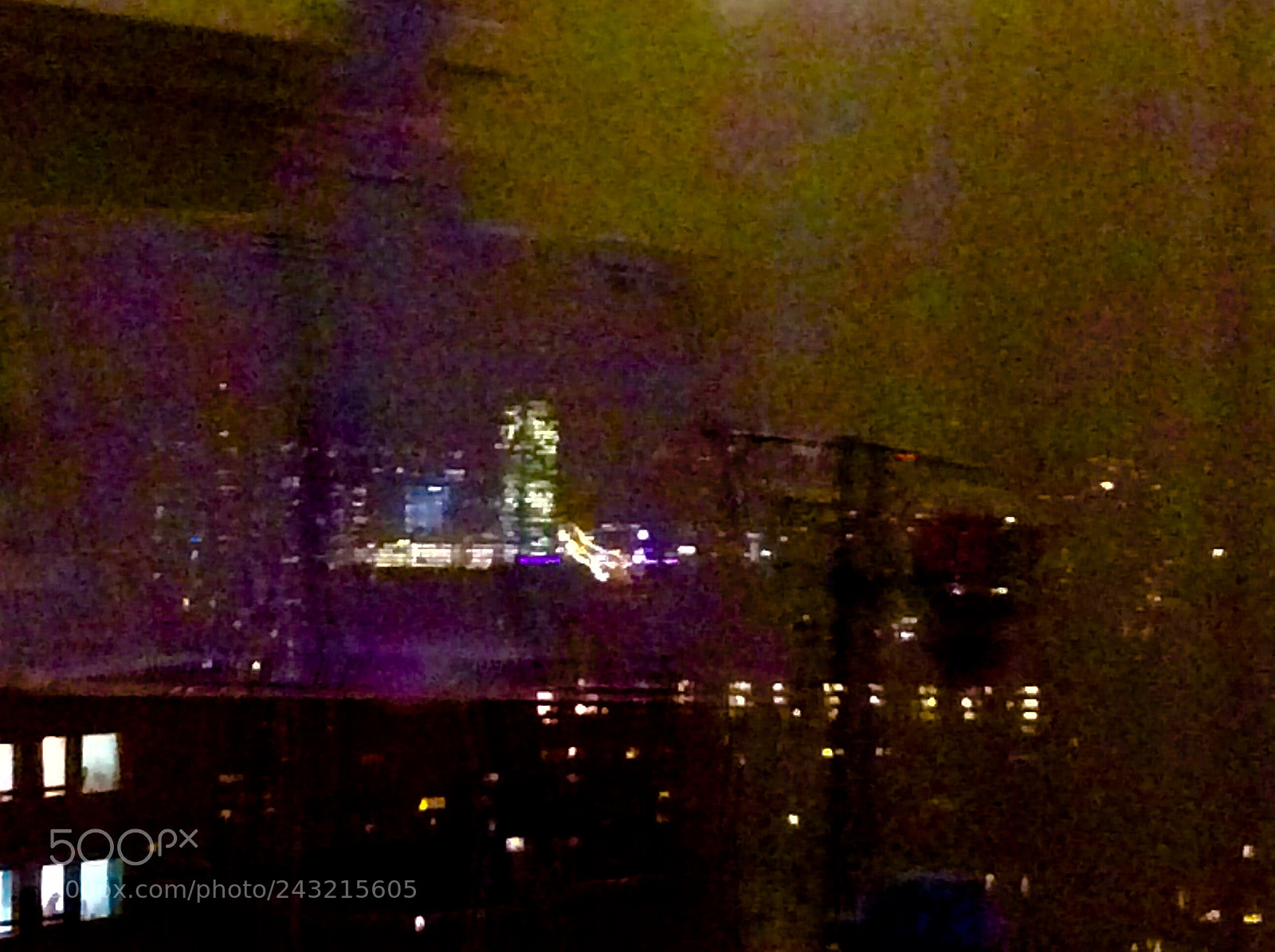 Apple iPad Air sample photo. Zurich by night photography