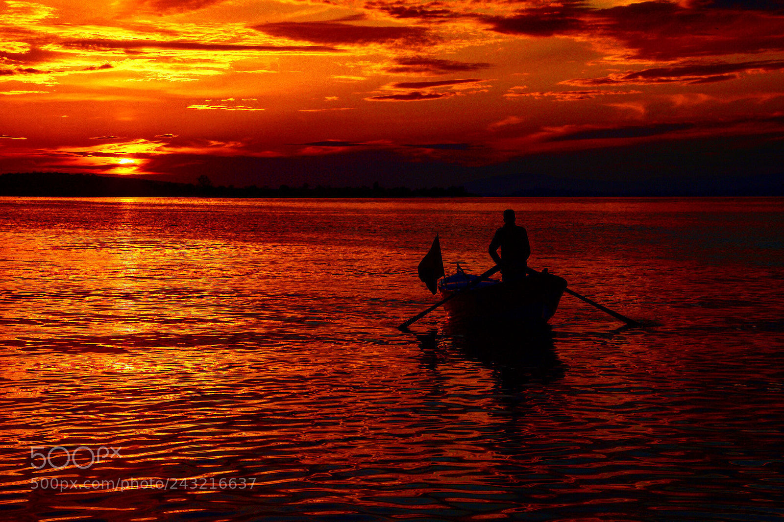 Nikon D7100 sample photo. Red sunset photography