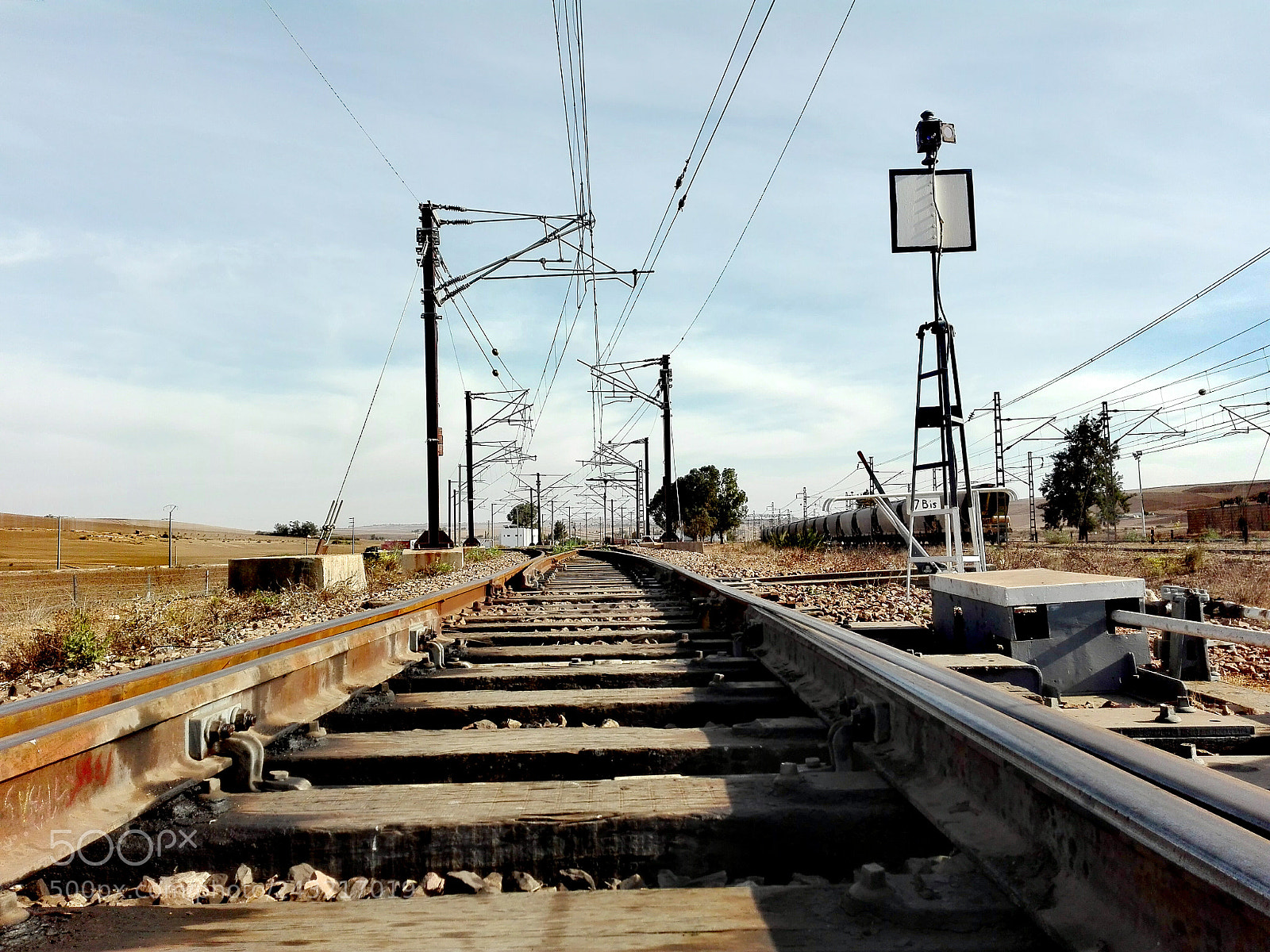 HUAWEI P8 Lite sample photo. Train photography