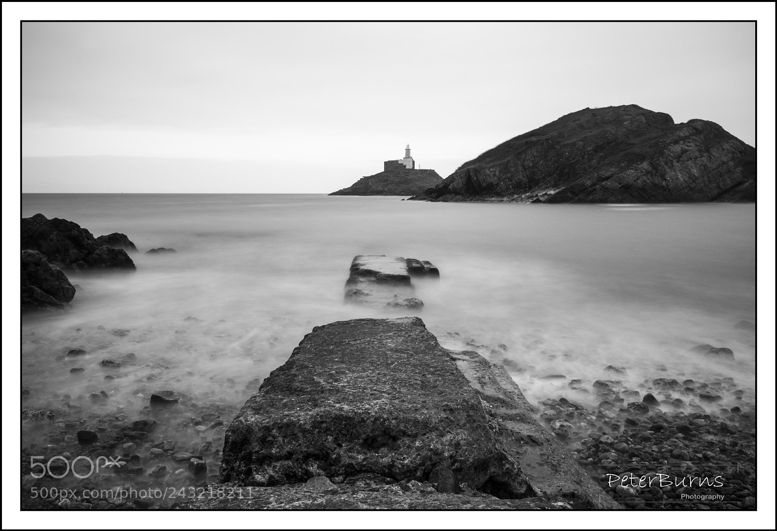 Pentax K-3 sample photo. Mumbles lighthouse photography
