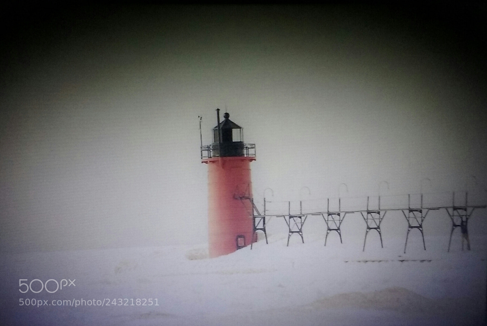 Samsung Galaxy Core Prime sample photo. Frozen light house photography