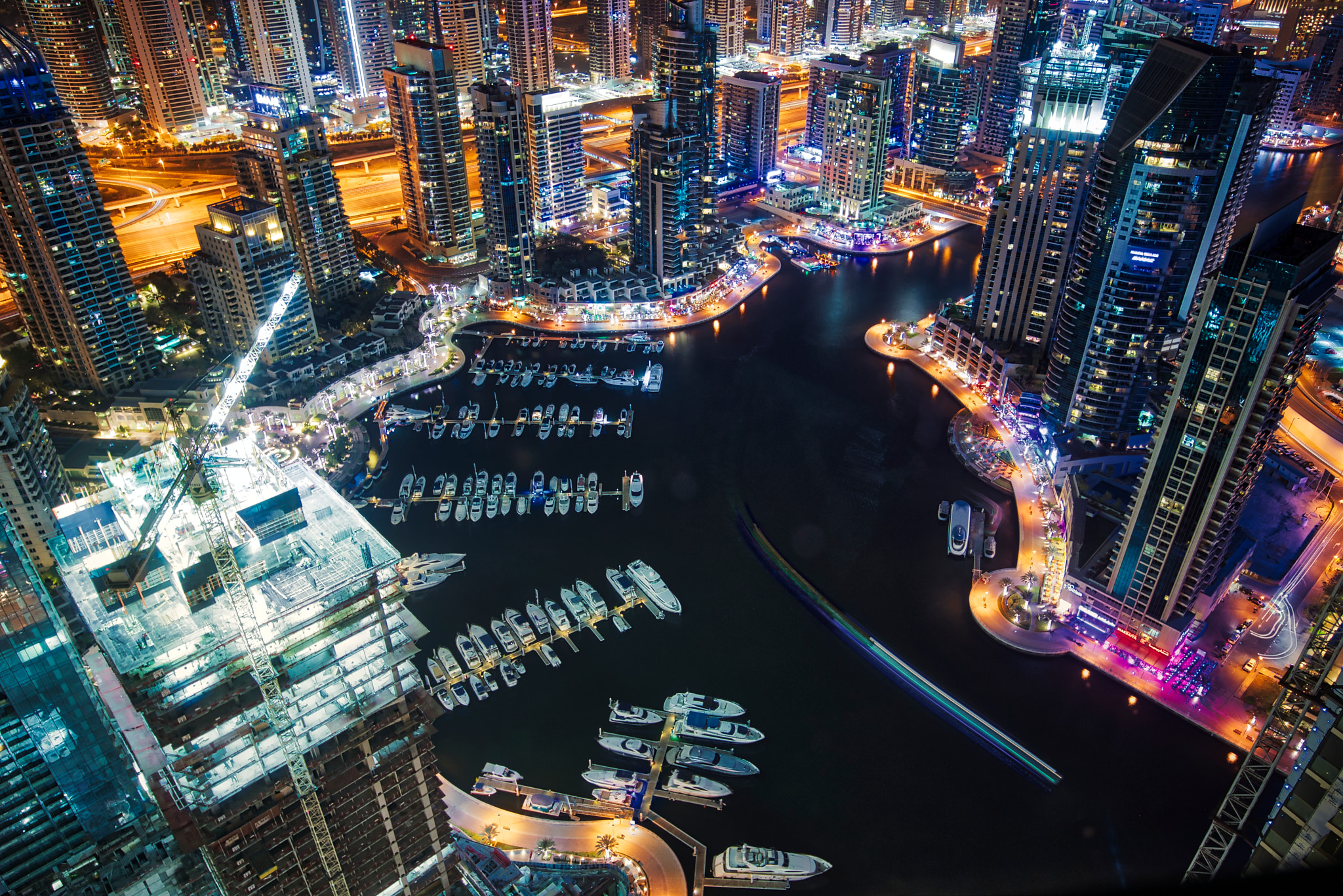 Canon EOS M5 sample photo. Dubai marina photography