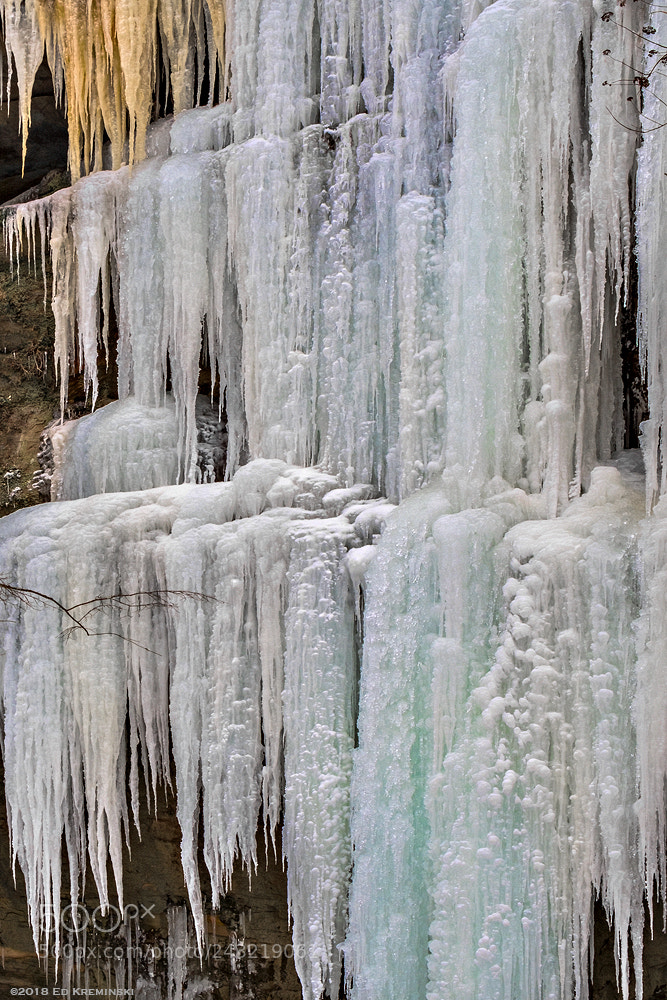 Fujifilm X-T2 sample photo. Colors of ice photography