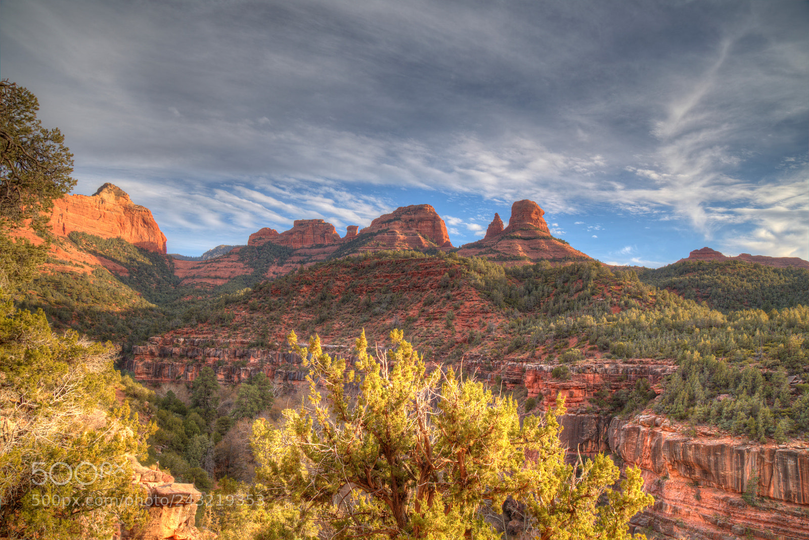 Canon EF 24-105mm F4L IS USM sample photo. Sedona in the winter photography