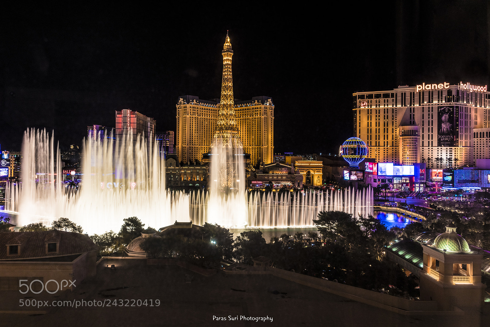 Sony a99 II sample photo. Fountains of bellagio photography