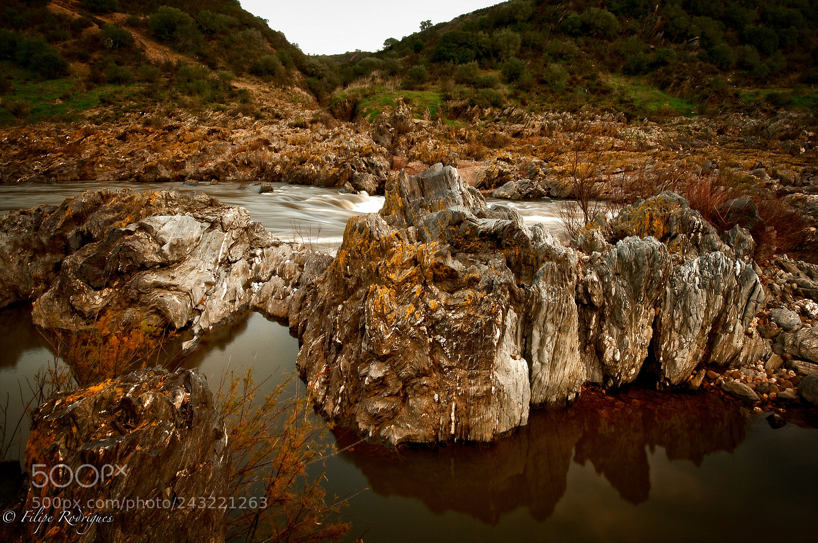 Nikon D300S sample photo. Flowing tranquil and turbulent photography