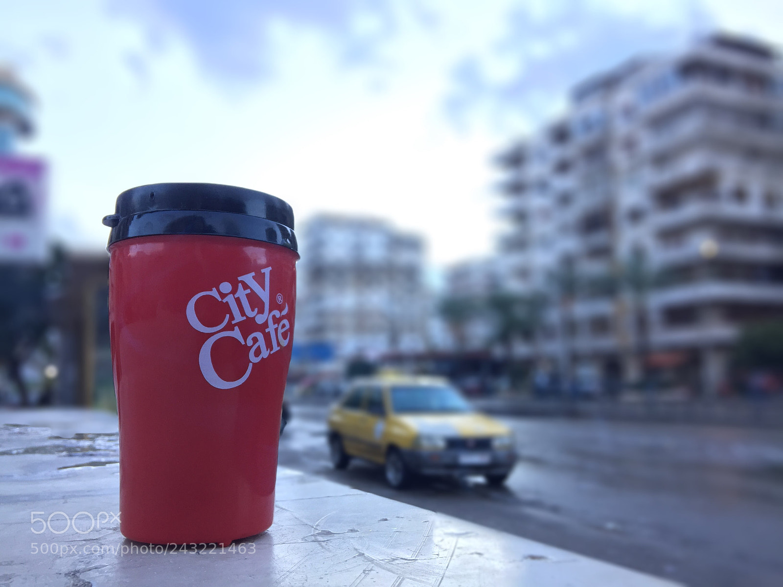 Apple iPhone 6 sample photo. Takeaway coffee photography
