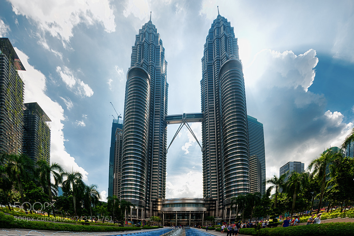 Nikon D800 sample photo. Petronas twin towers photography