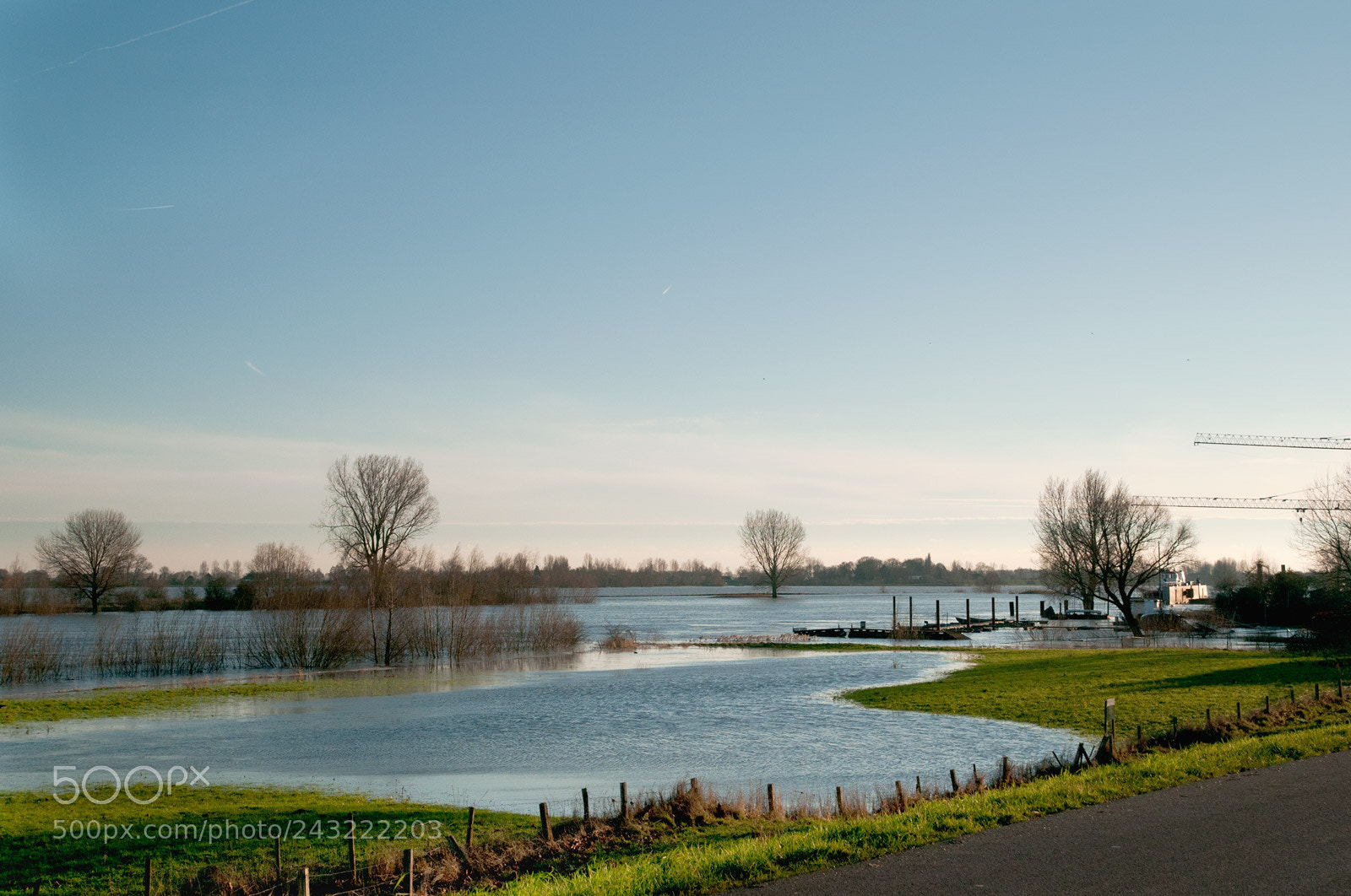 Nikon D300S sample photo. Overflowing river maas, water photography