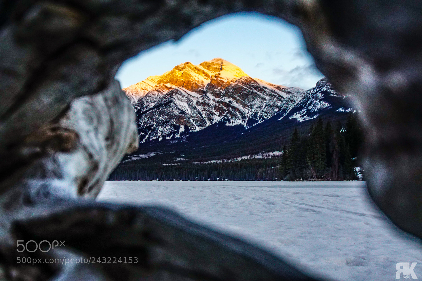 Sony ILCA-77M2 sample photo. Pyramid mountain sunrise photography