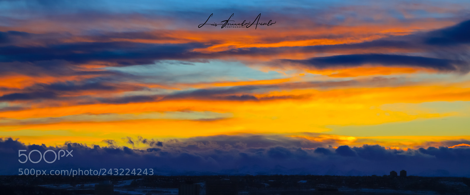 Canon EOS 6D Mark II sample photo. Calgary sunset photography