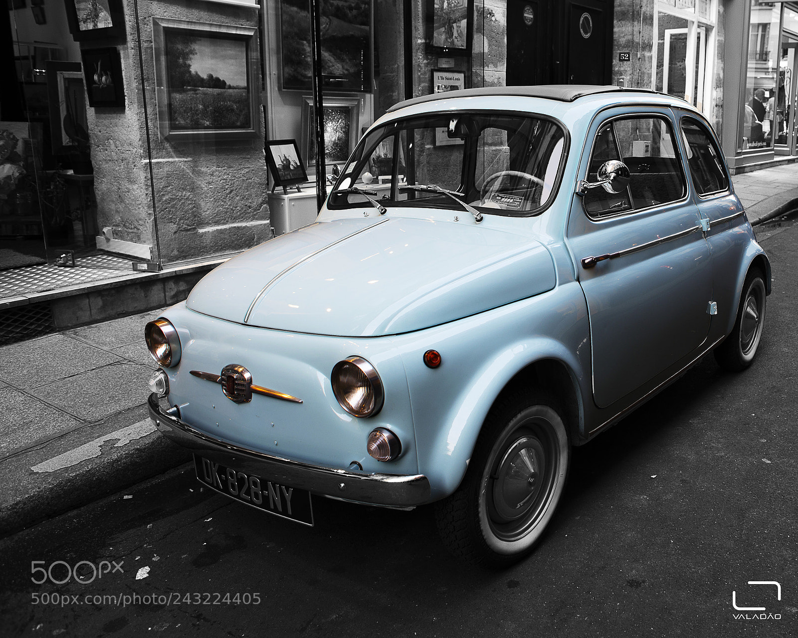 Nikon D610 sample photo. Fiat 500 photography