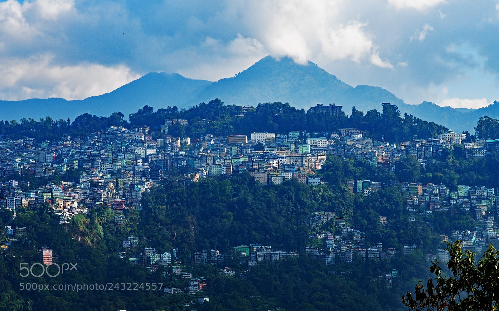 Nikon D500 sample photo. Gangtok city , sikkim photography