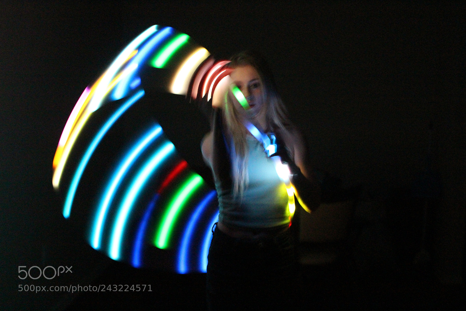 Canon EOS 700D (EOS Rebel T5i / EOS Kiss X7i) sample photo. Raving with an led photography