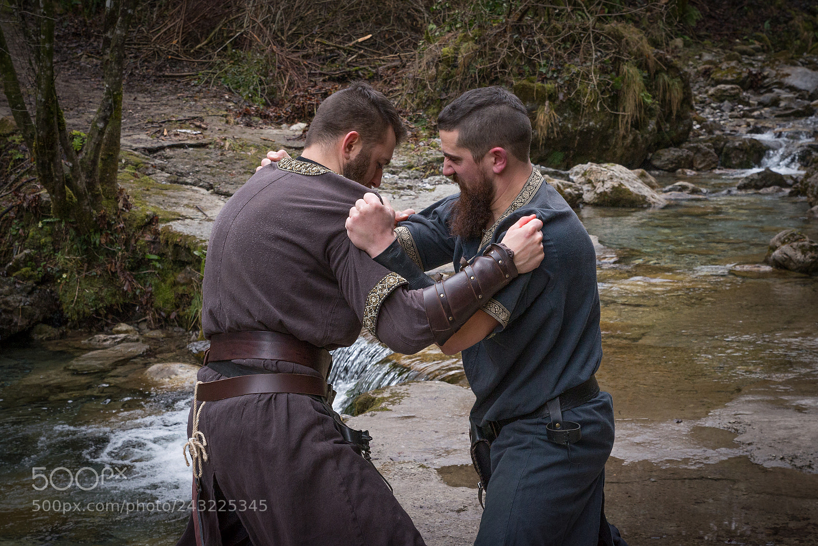 Nikon D600 sample photo. Two viking fighters train photography