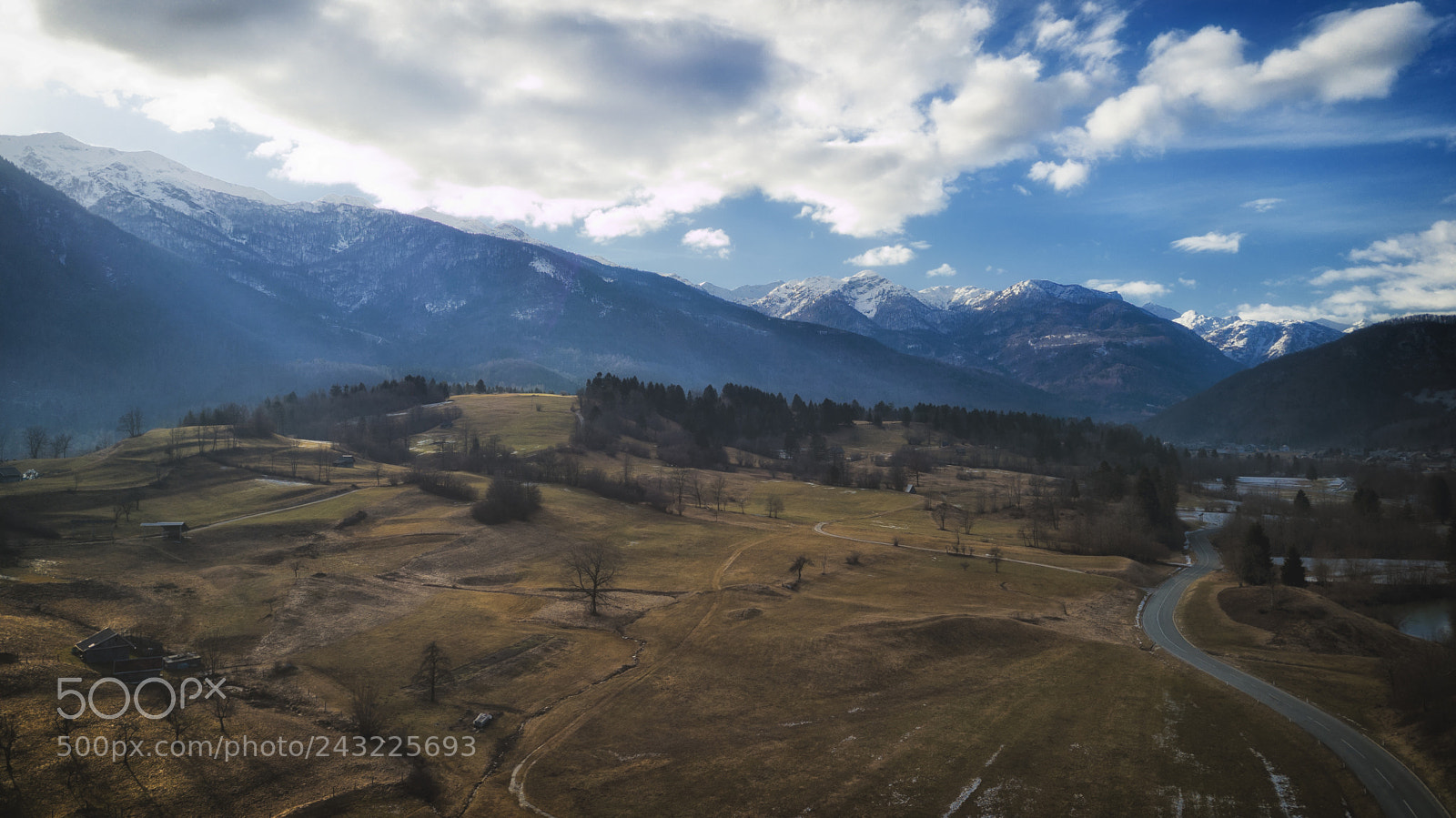 DJI FC220 sample photo. Alps photography