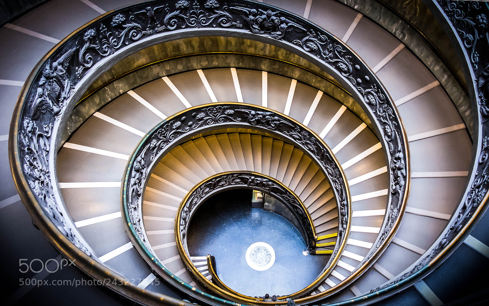 Fujifilm X-T1 sample photo. Steps in vatican museum photography