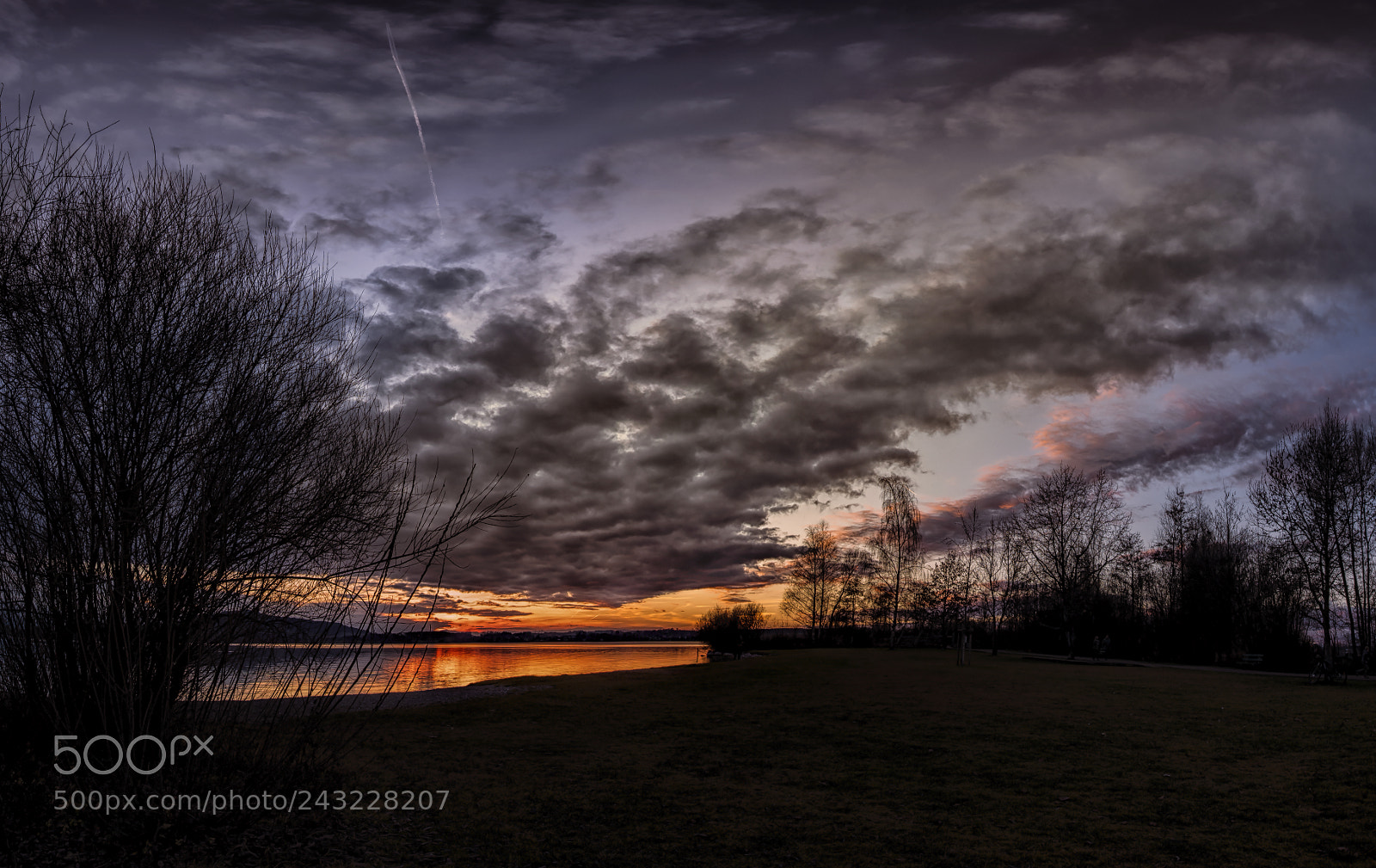 Nikon D810 sample photo. Dramatic evening sky photography