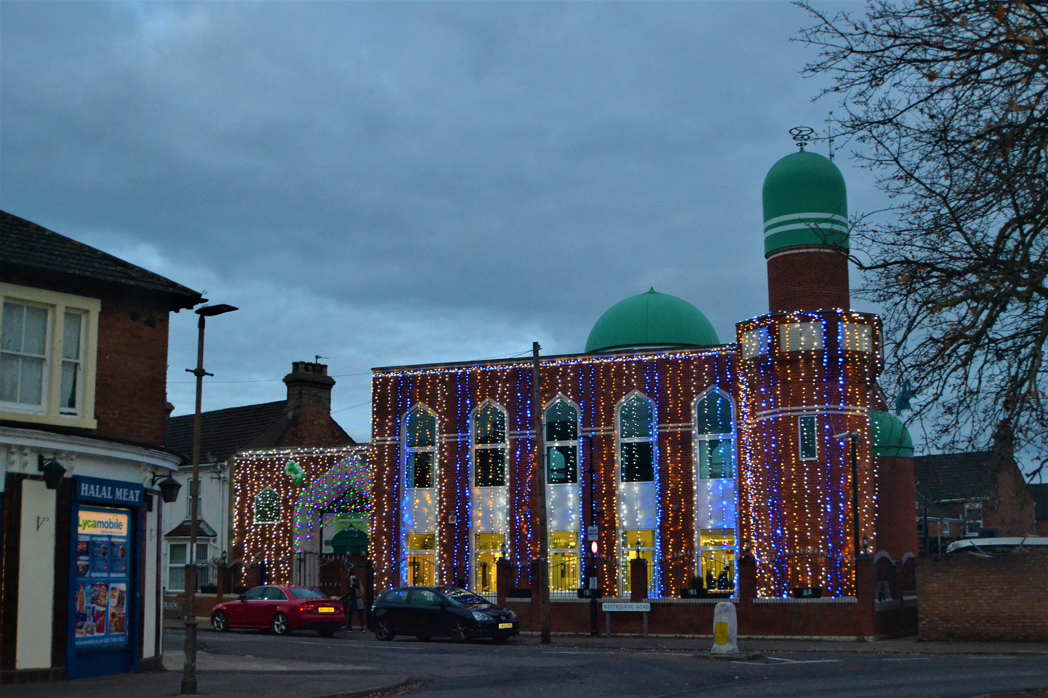 Nikon D3100 sample photo. A shiny mosque photography