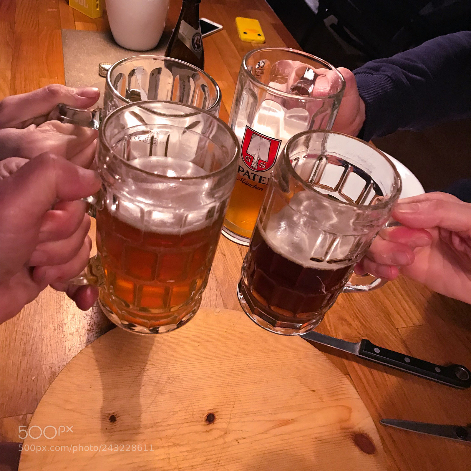 Apple iPhone 7 Plus sample photo. Prosit with beer photography