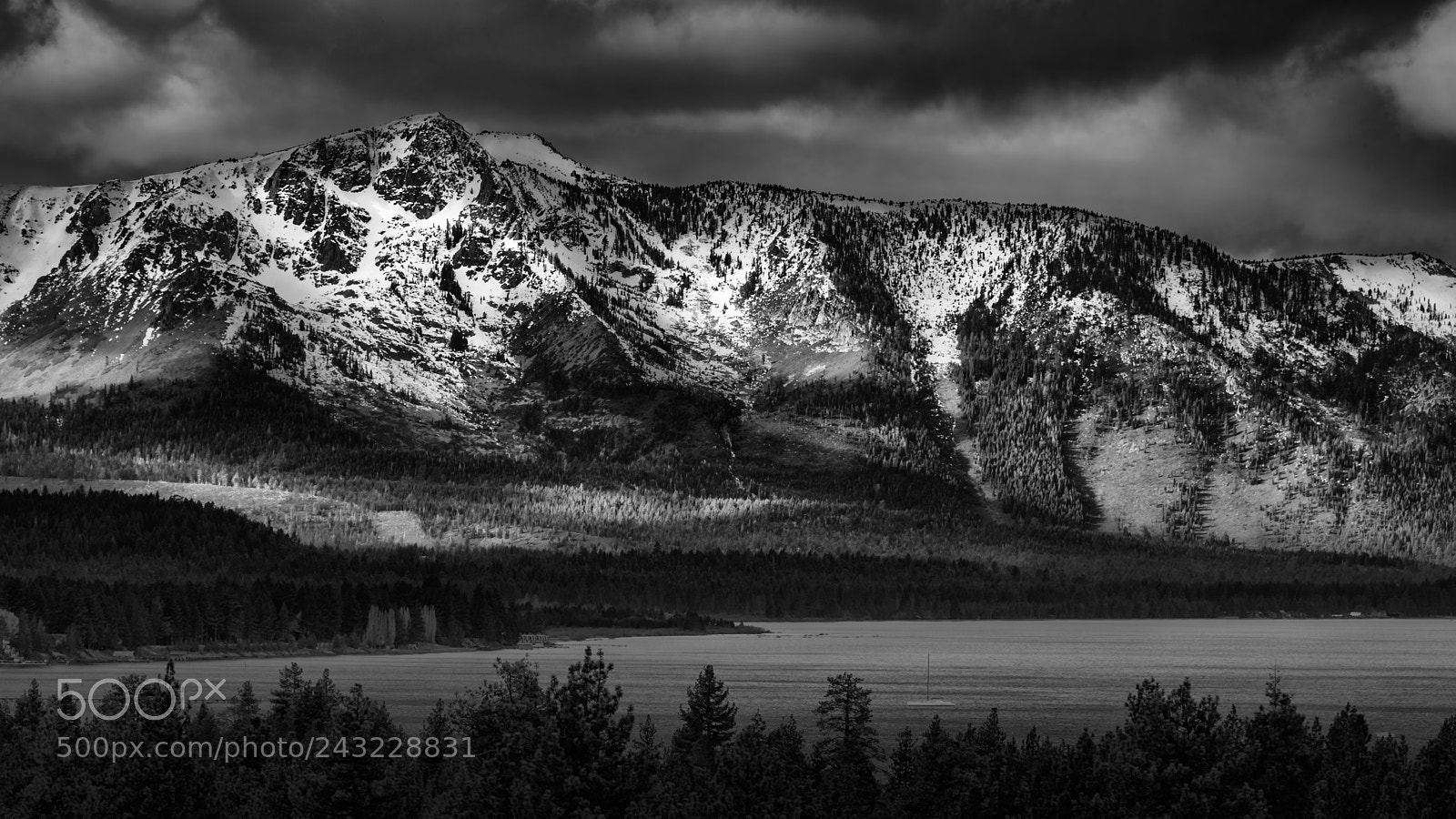 Nikon D5 sample photo. Mountain in sunlight photography