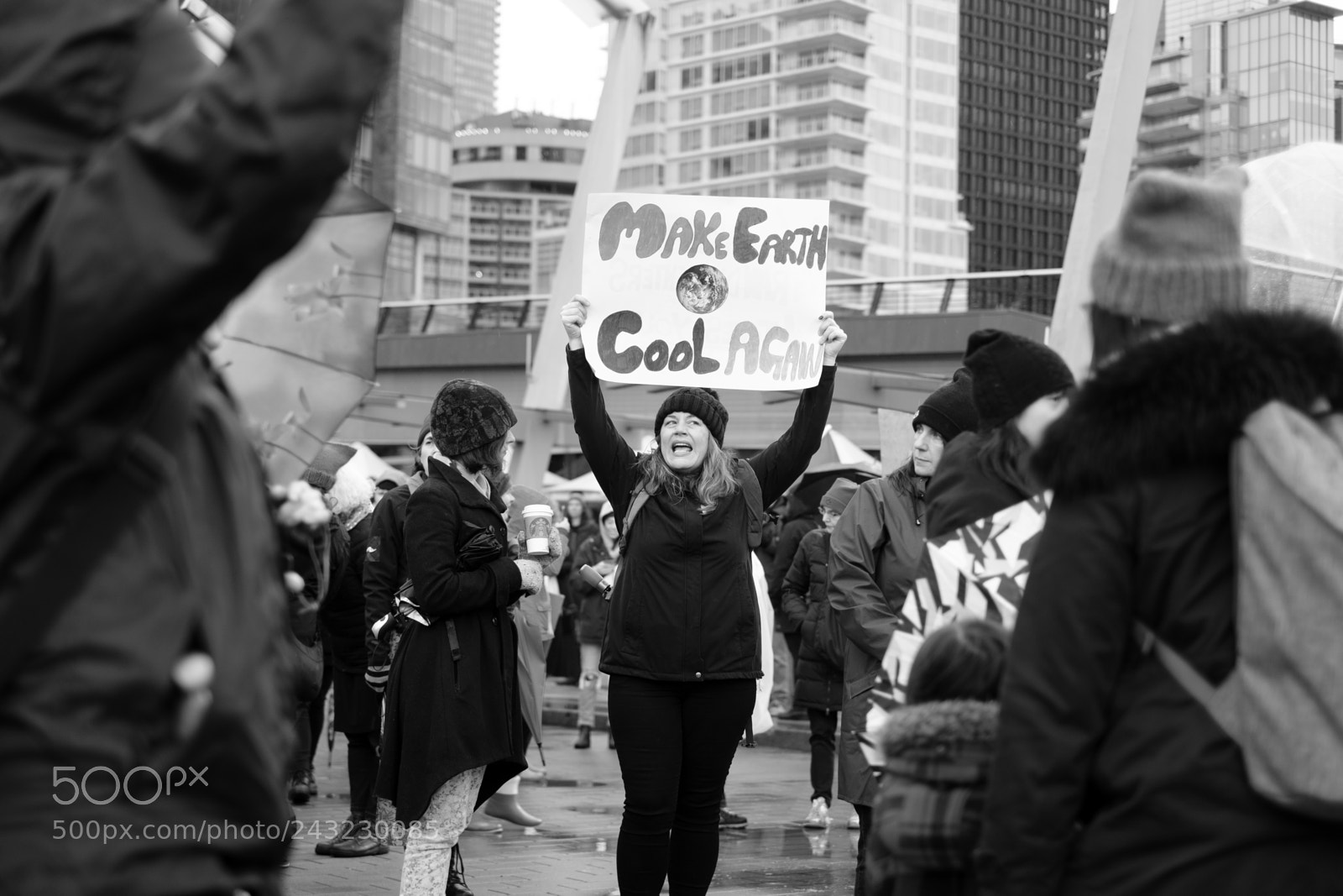 Fujifilm X-Pro2 sample photo. Vancouver women's march 2018 photography