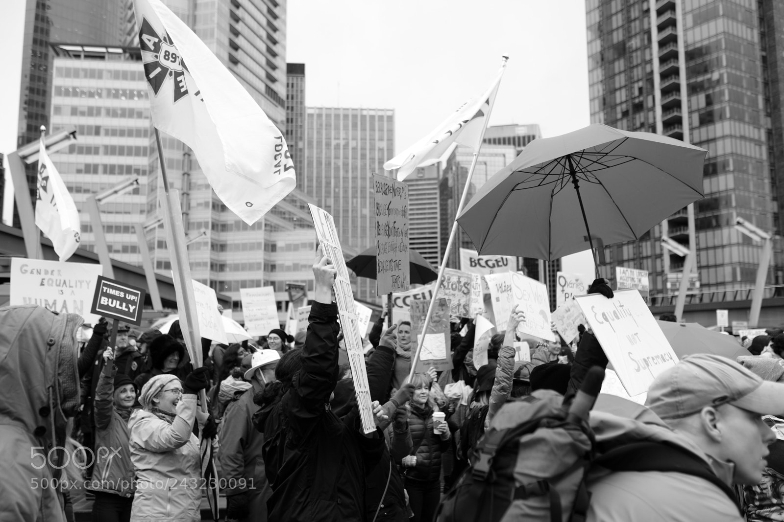 Fujifilm X-Pro2 sample photo. Vancouver women's march 2018 photography