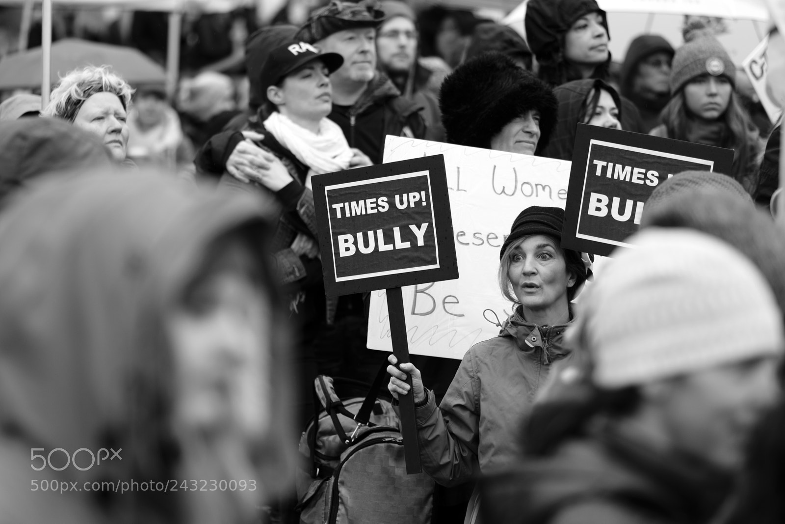 Fujifilm X-Pro2 sample photo. Vancouver women's march 2018 photography