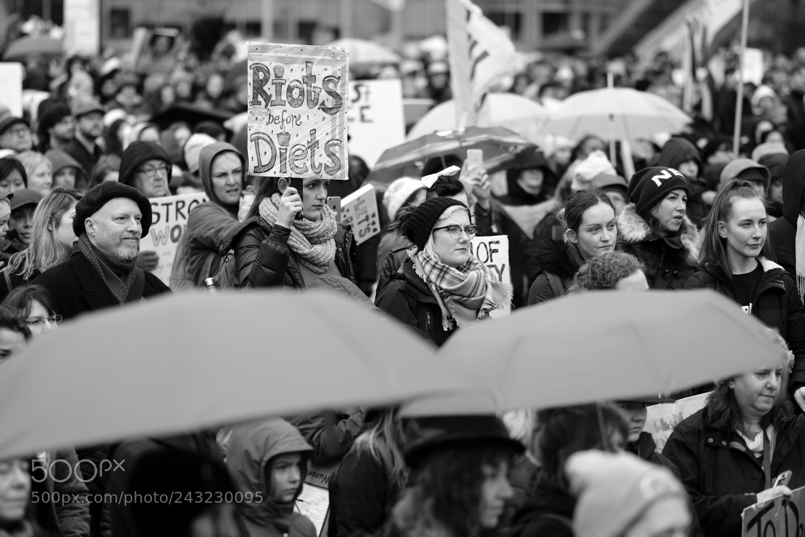 Fujifilm X-Pro2 sample photo. Vancouver women's march 2018 photography