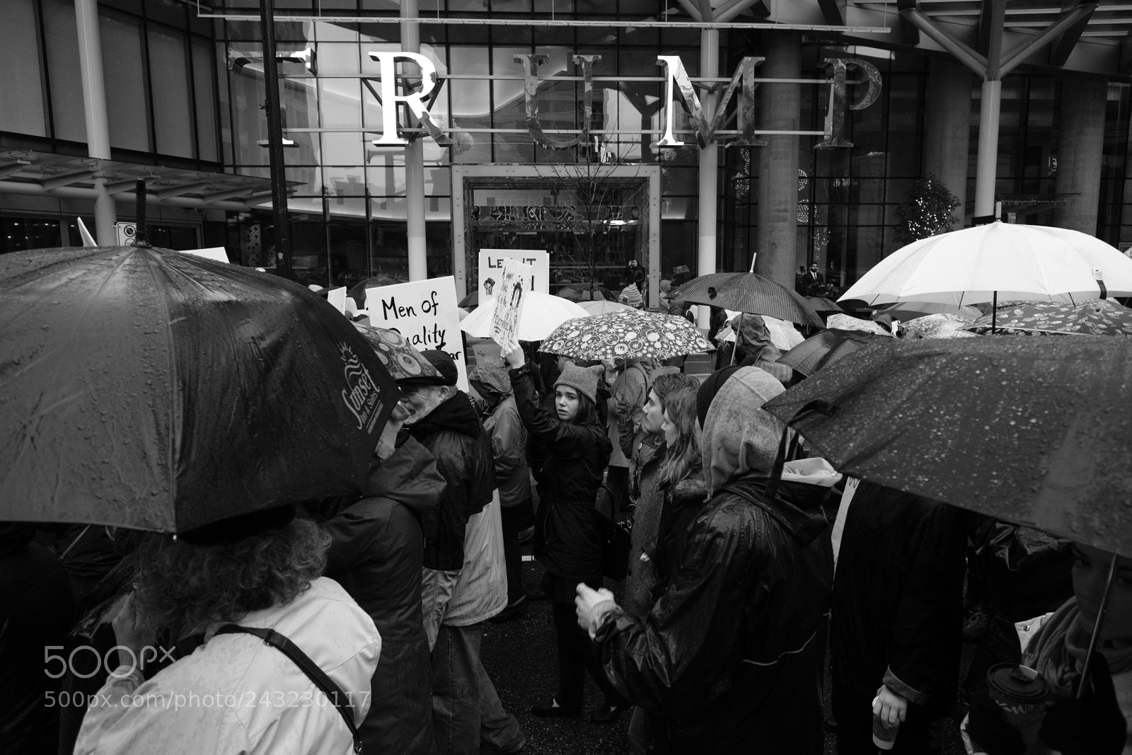 Fujifilm X-Pro2 sample photo. Vancouver women's march 2018 photography