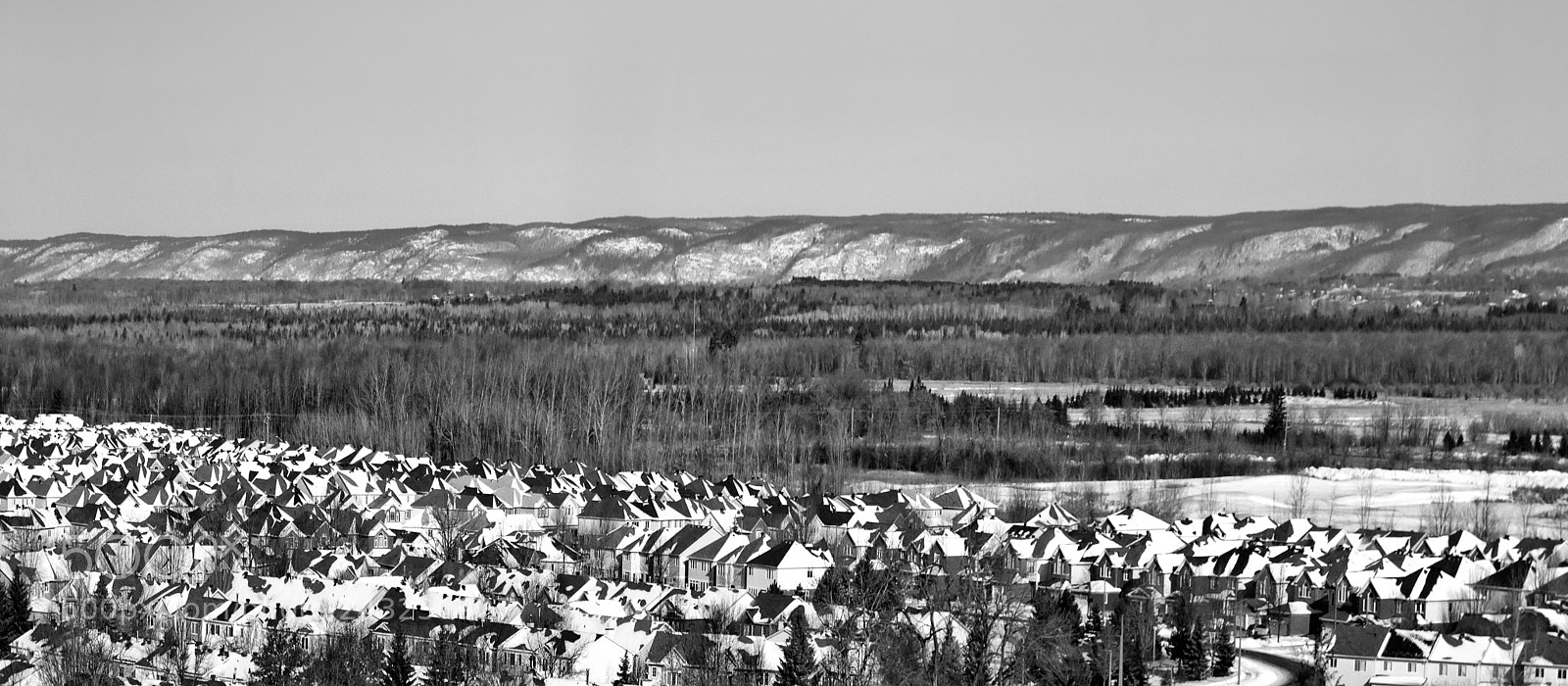 Nikon D610 sample photo. Perspective of canadian winter photography
