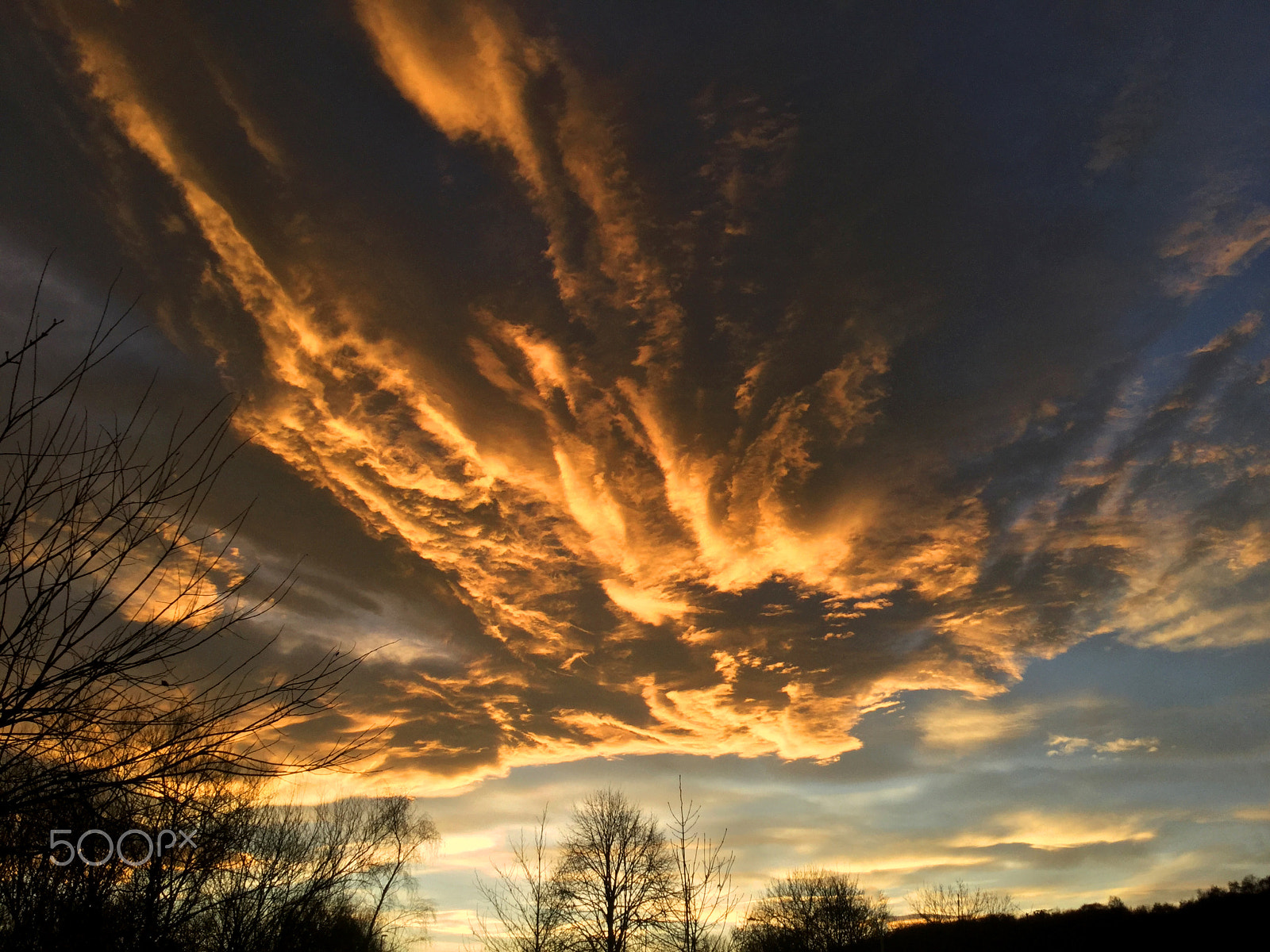 Apple iPad mini 4 sample photo. Sunset over derwenthaugh photography