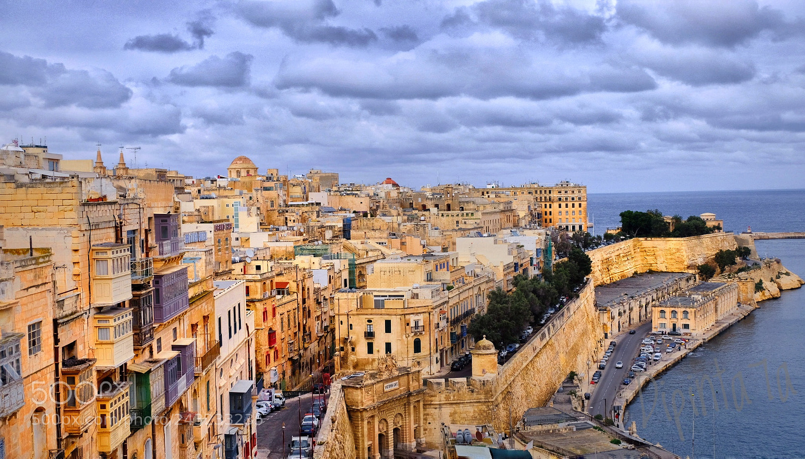 Fujifilm X-T20 sample photo. Valletta waterfront photography