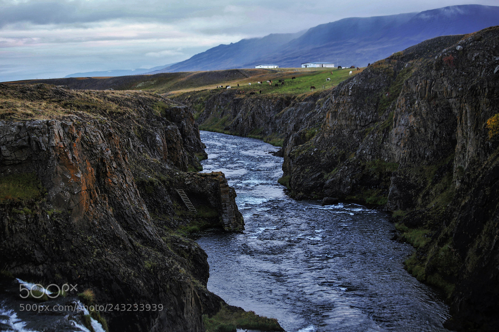 Canon EOS 6D sample photo. Downriver from reykjafoss at photography