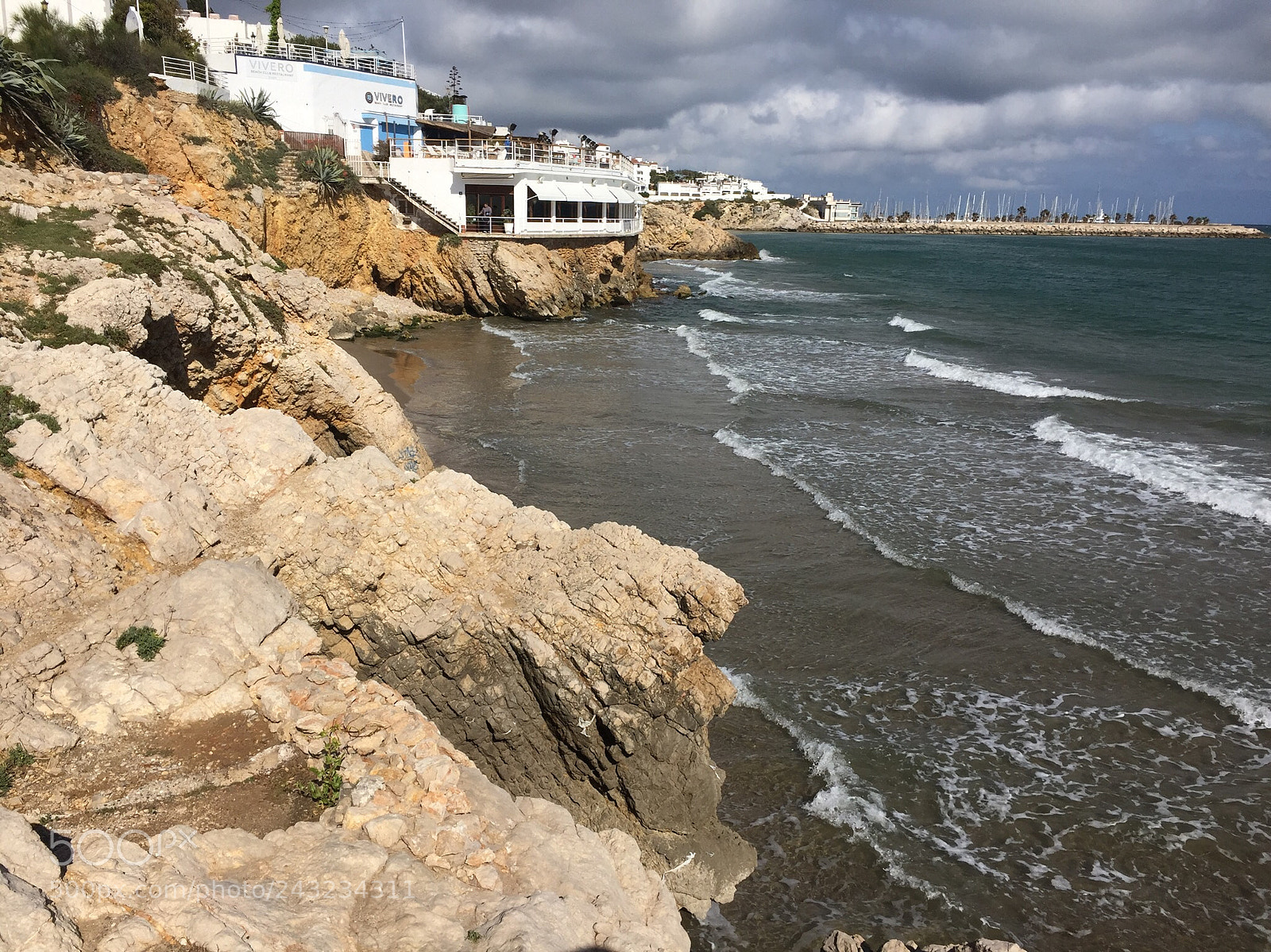 Apple iPhone 6 sample photo. Costas de sitges photography