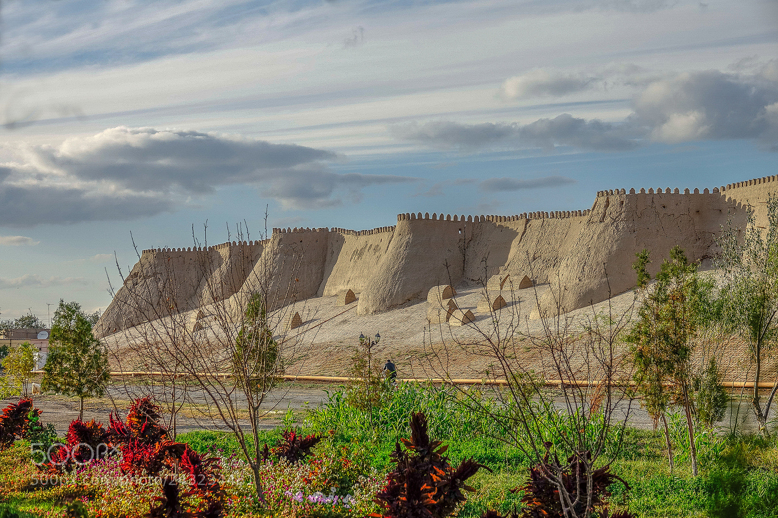Sony Cyber-shot DSC-RX10 III sample photo. Wall of khiva uzbekistan photography